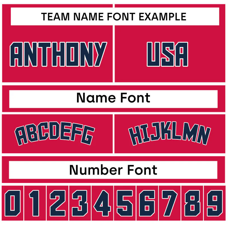 Custom Red Black-White Authentic Spilt Fashion Basketball Jersey